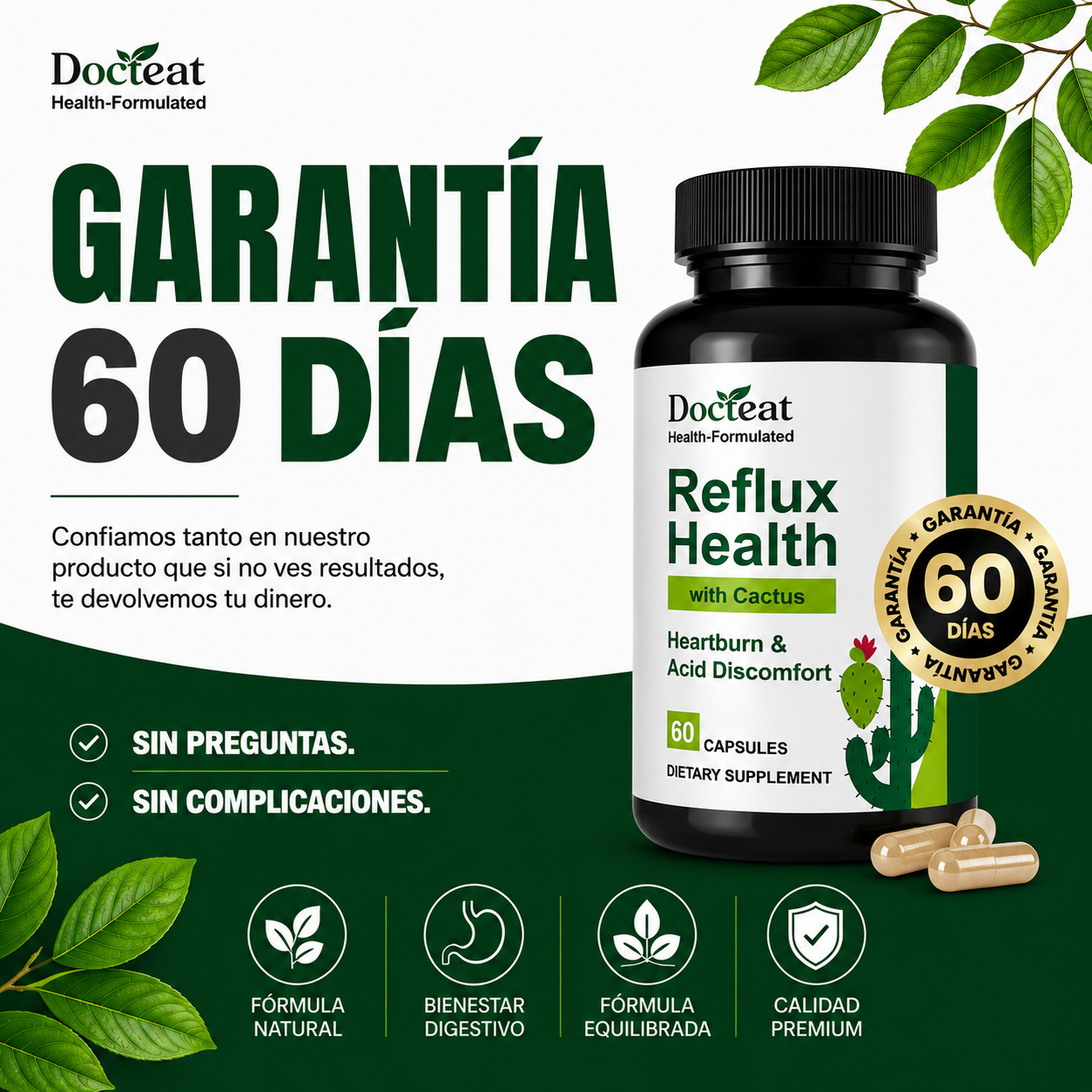 Reflux | Adiós al Reflujo y acidez en 14 Días