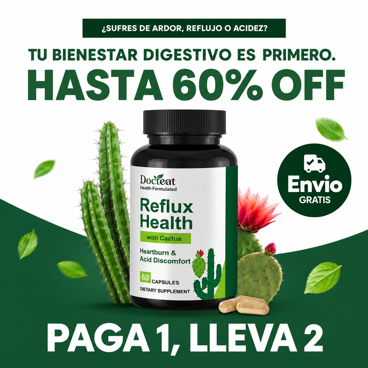 Reflux | Adiós al Reflujo y acidez en 14 Días