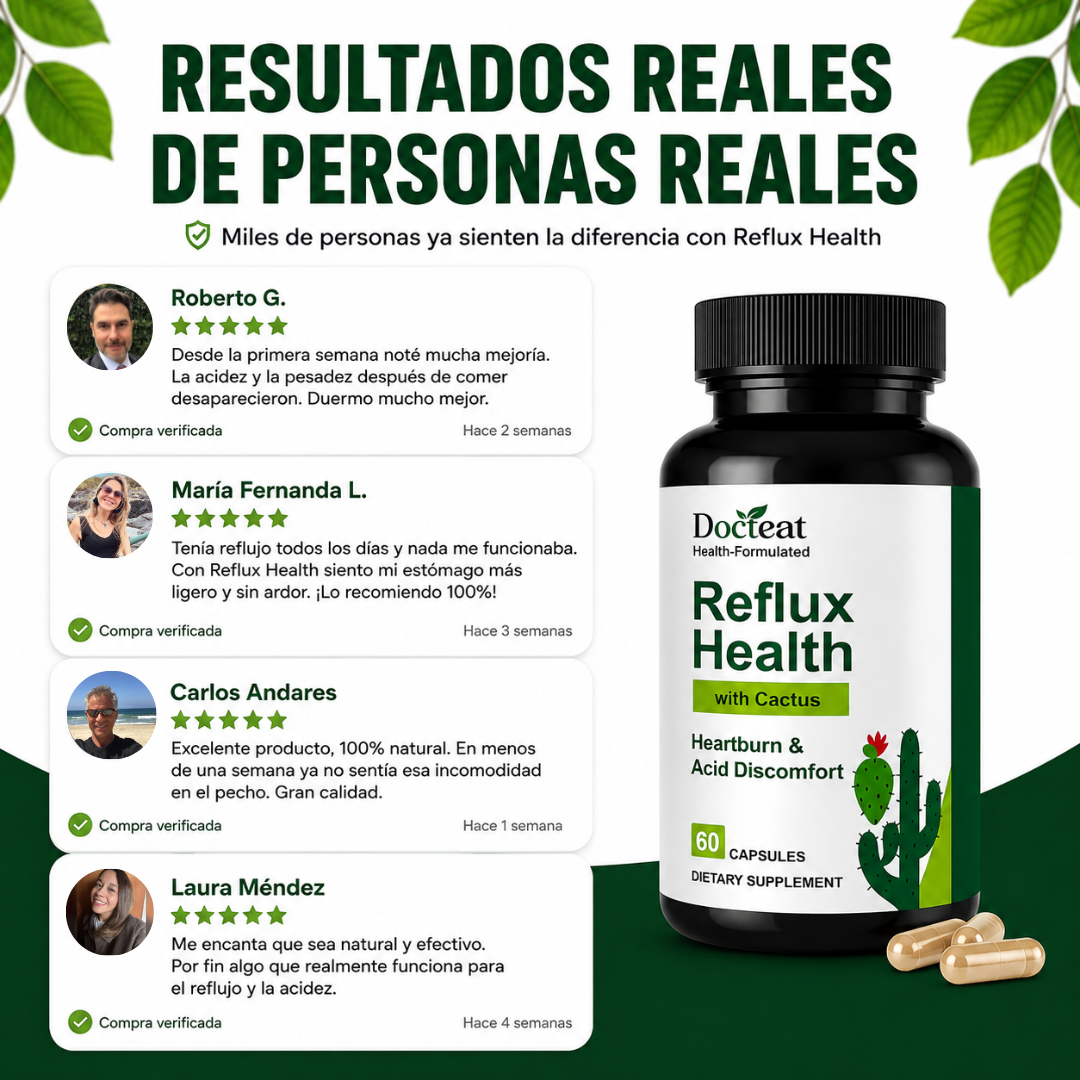 Reflux | Adiós al Reflujo y acidez en 14 Días
